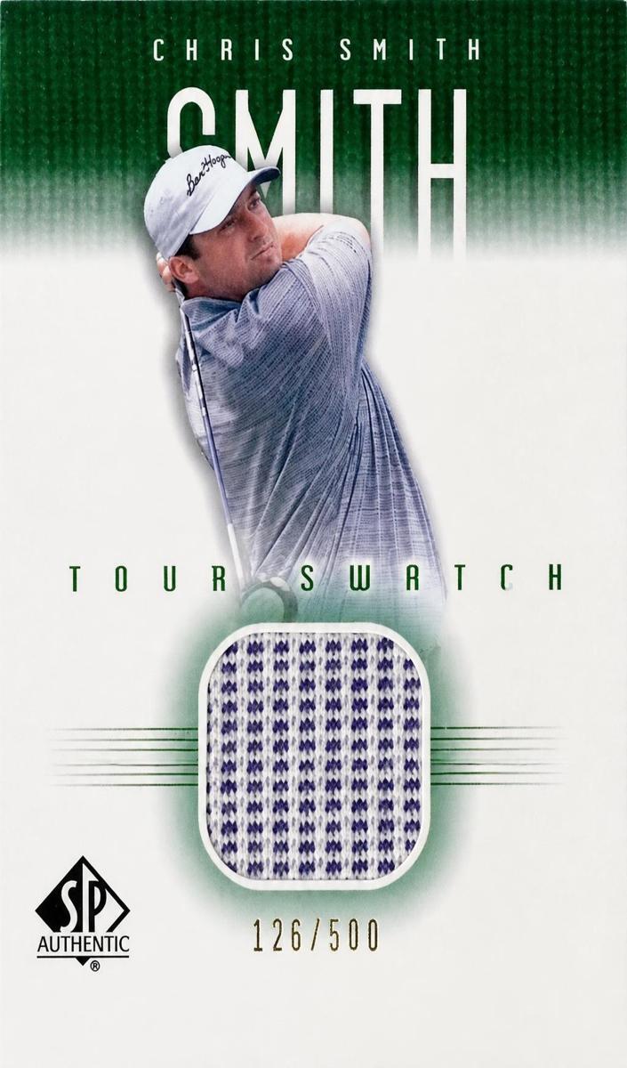 2001 SP Authentic Chris Smith #CSm-TS card