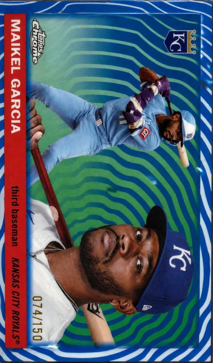 2025 Topps Chrome Platinum Maikel Garcia #37 card