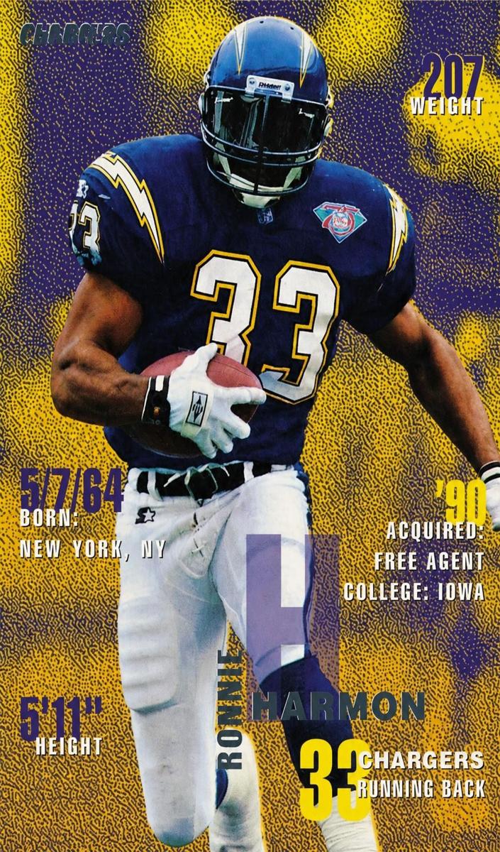 1995 Fleer Ronnie Harmon #329 card