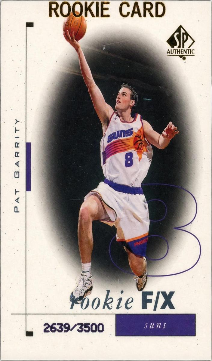 1998 SP Authentic Pat Garrity #107 card