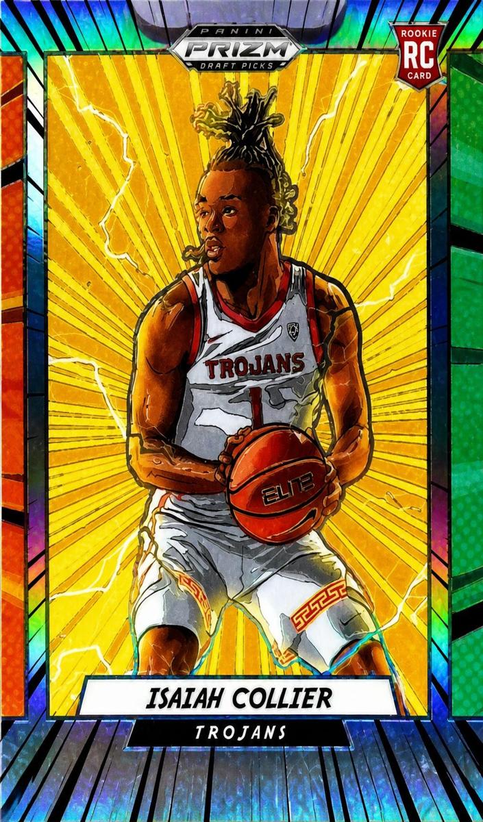 Isaiah Collier 2024 Prizm Draft Picks card
