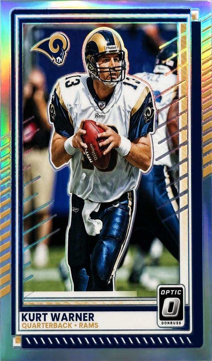 Kurt Warner 2025 Donruss Optic Football card
