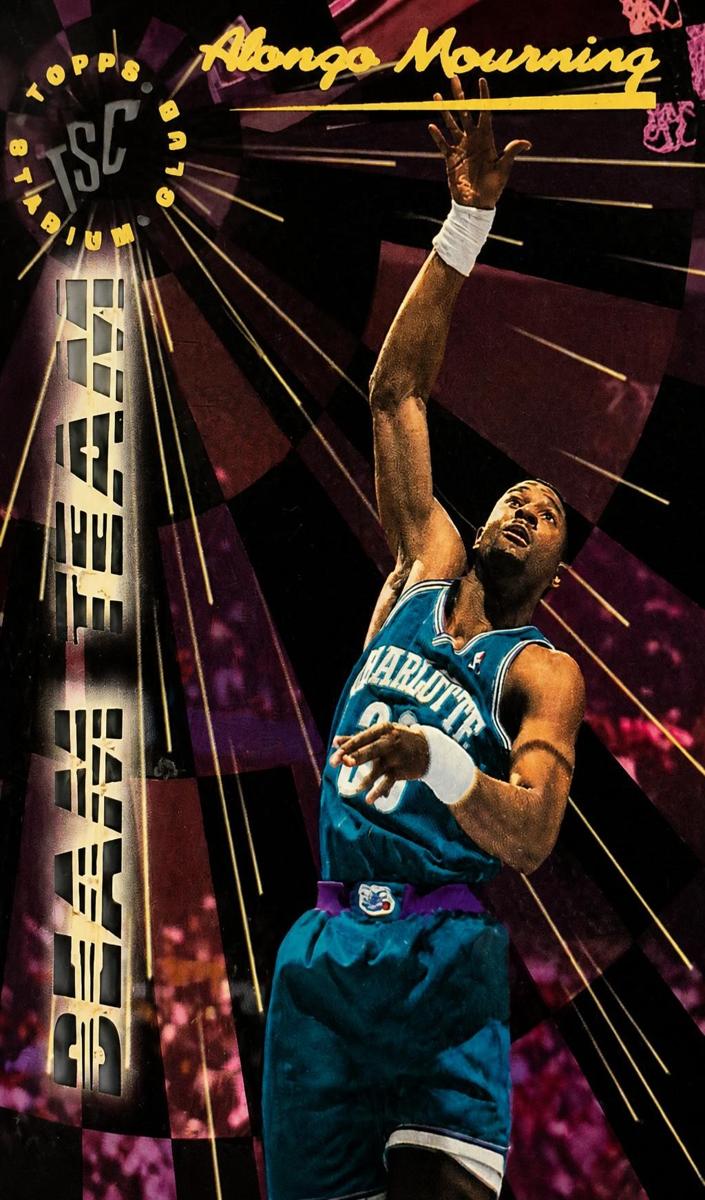 1995 Topps Stadium Club Alonzo Mourning #BT10 card