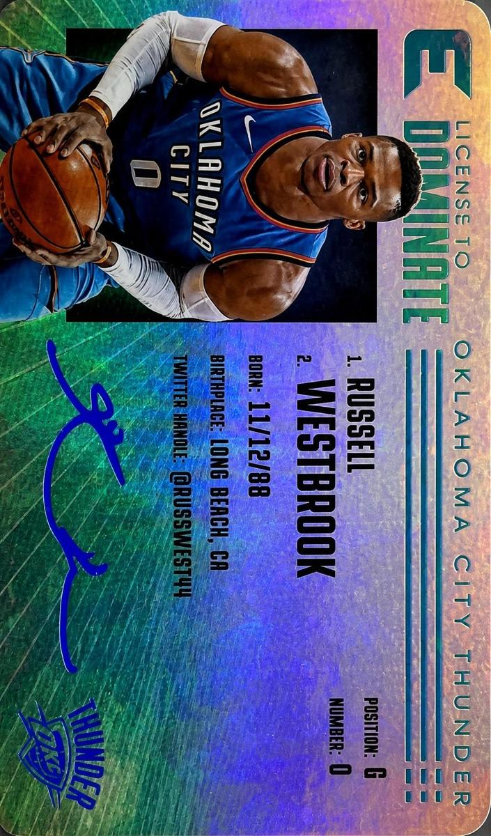 2017 Russell Westbrook #L2D-45