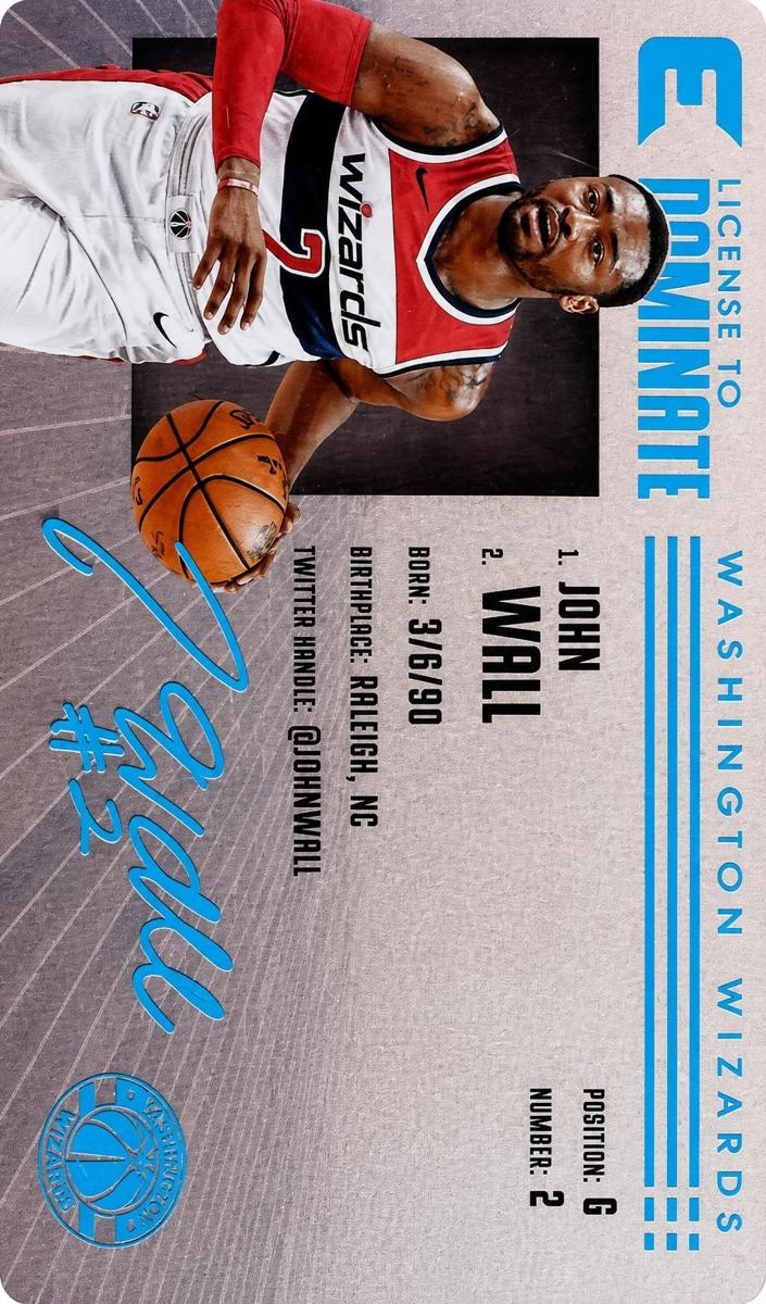 2017 John Wall #L2D-41