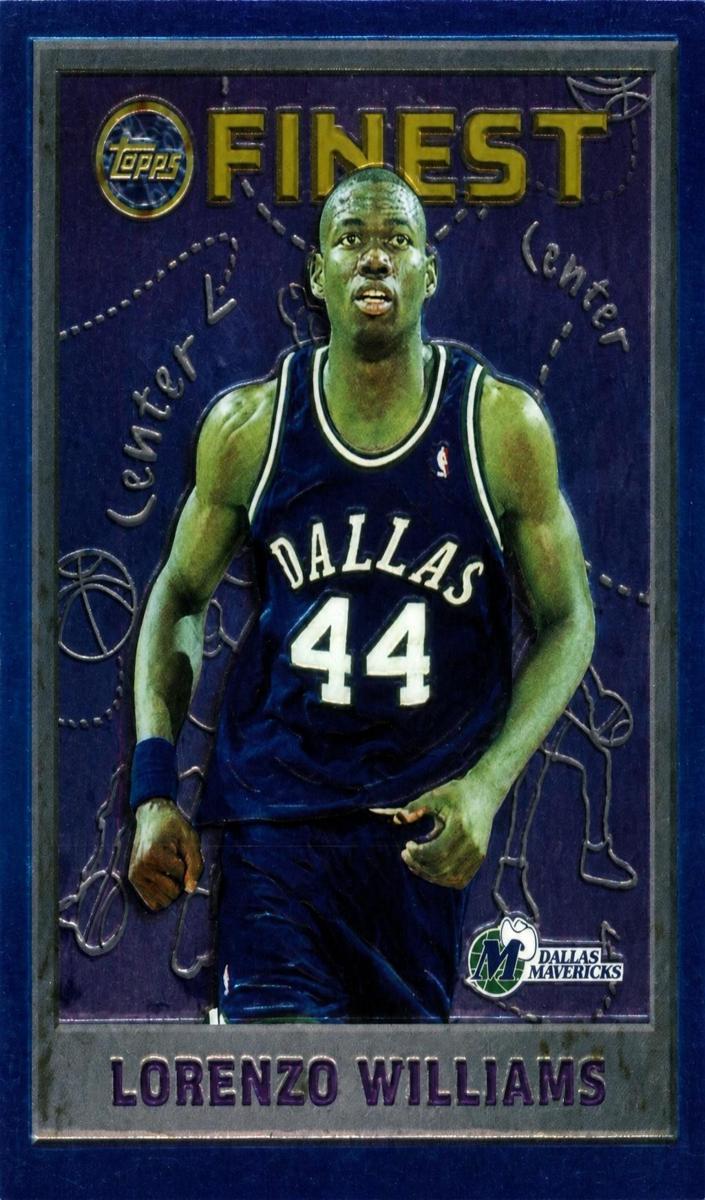 1995 Topps Finest Lorenzo Williams #171 card