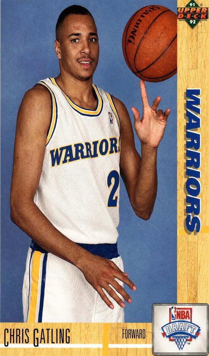 1991 Upper Deck Chris Gatling #9 card