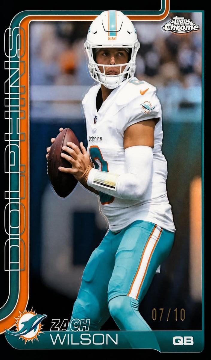 2025 Zach Wilson [Gold Refractor] #189