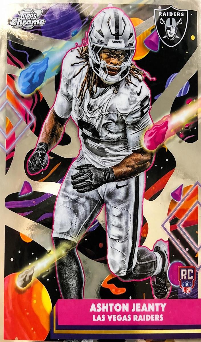 Ashton Jeanty 2025 Cosmic Chrome card