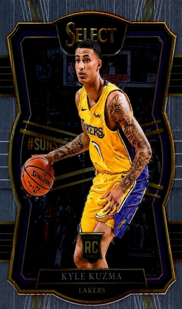 2017 Panini Select Kyle Kuzma #200 card