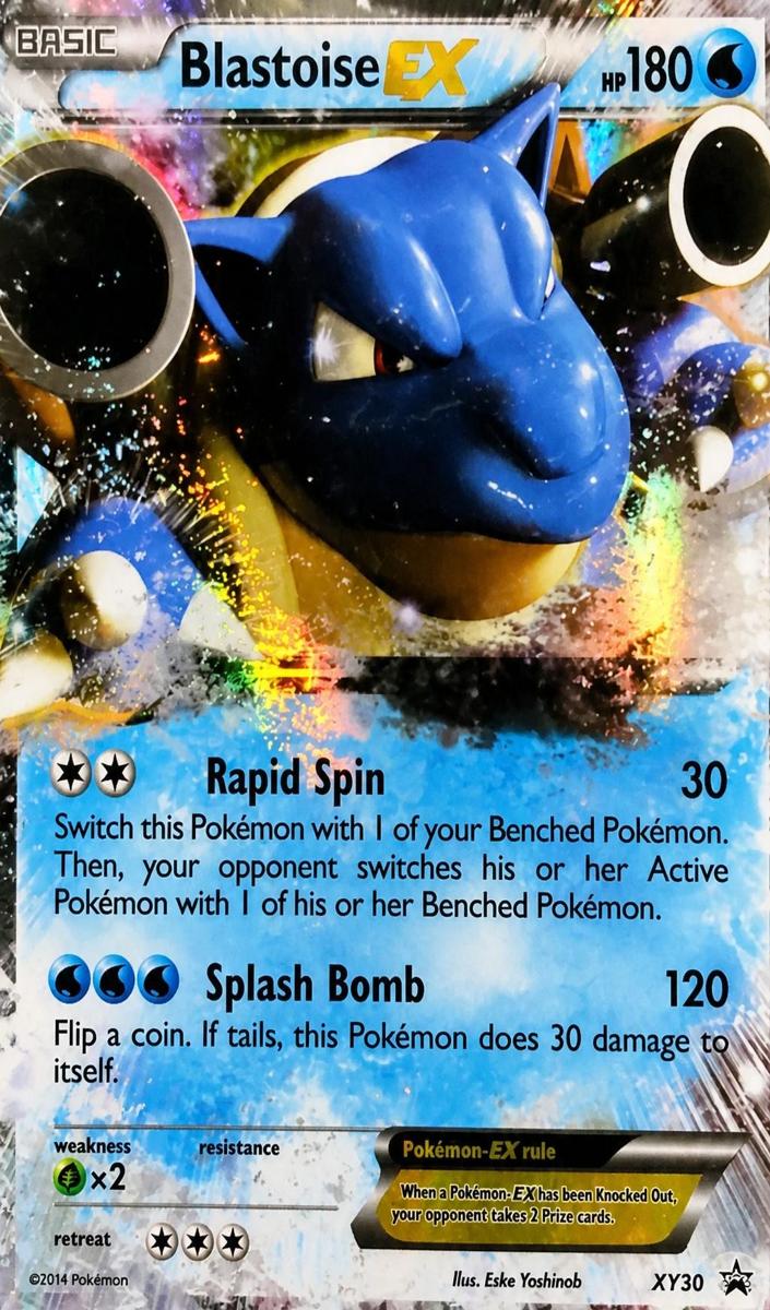 2014 Blastoise EX #XY30