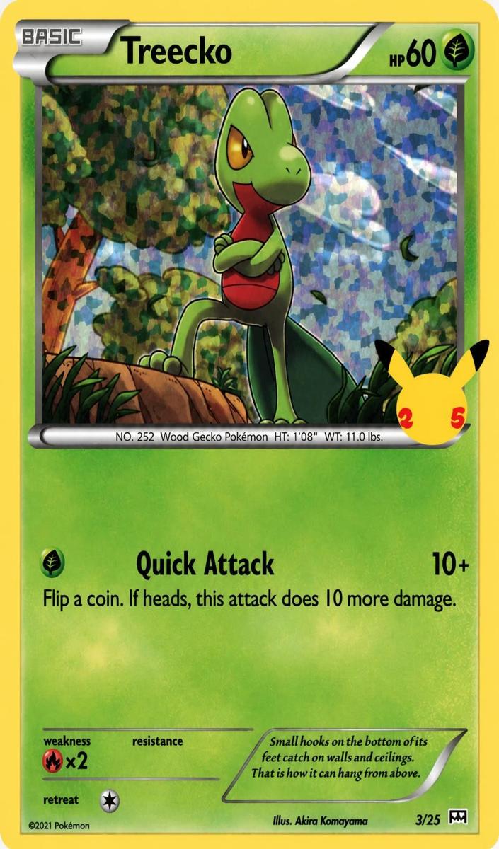 2014 Treecko #XY36