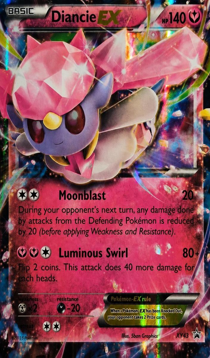 2015 Diancie EX #XY43