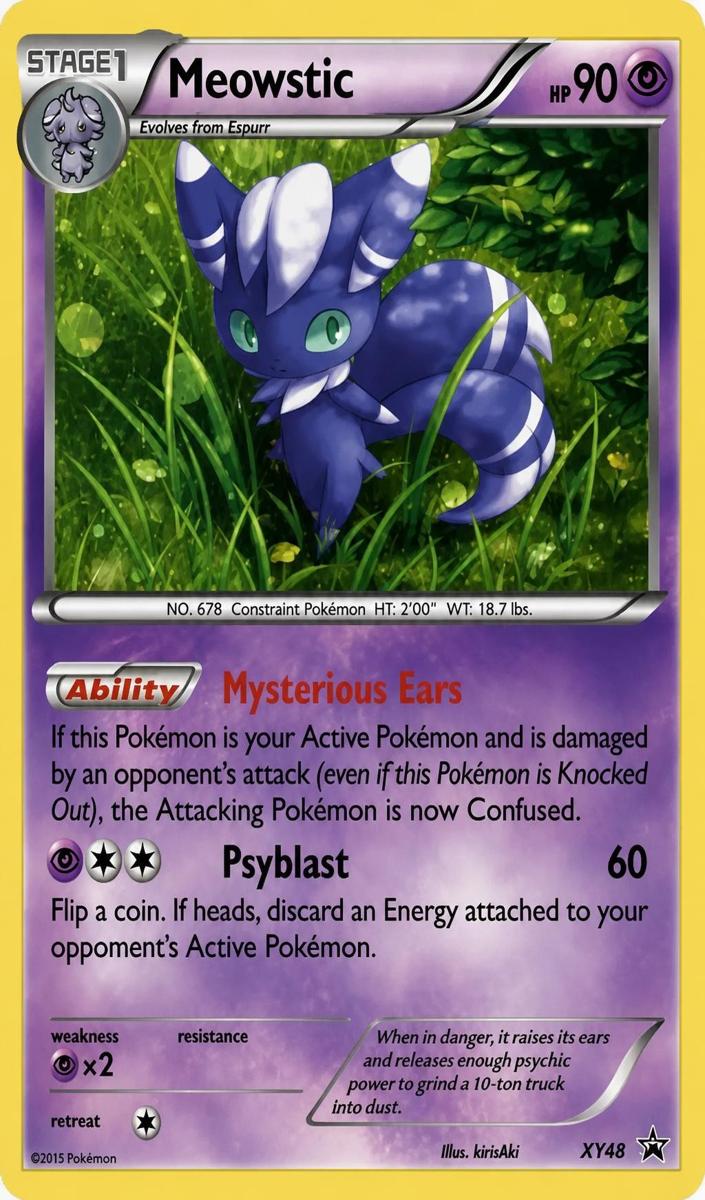 2015 Meowstic #XY48