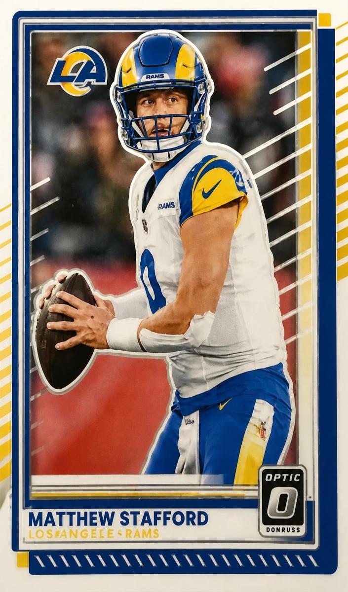 Matthew Stafford 2025 Donruss Optic Football card