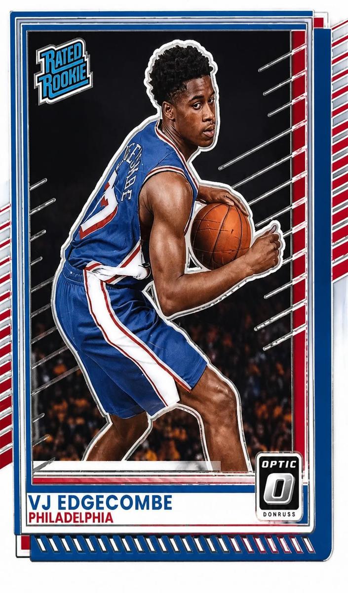 VJ Edgecombe 2025-26 Donruss Basketball card