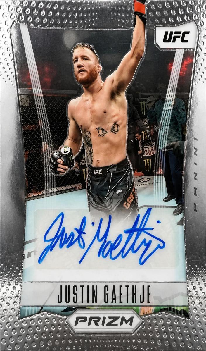 2023 Justin Gaethje [Gold] #TH-JGT