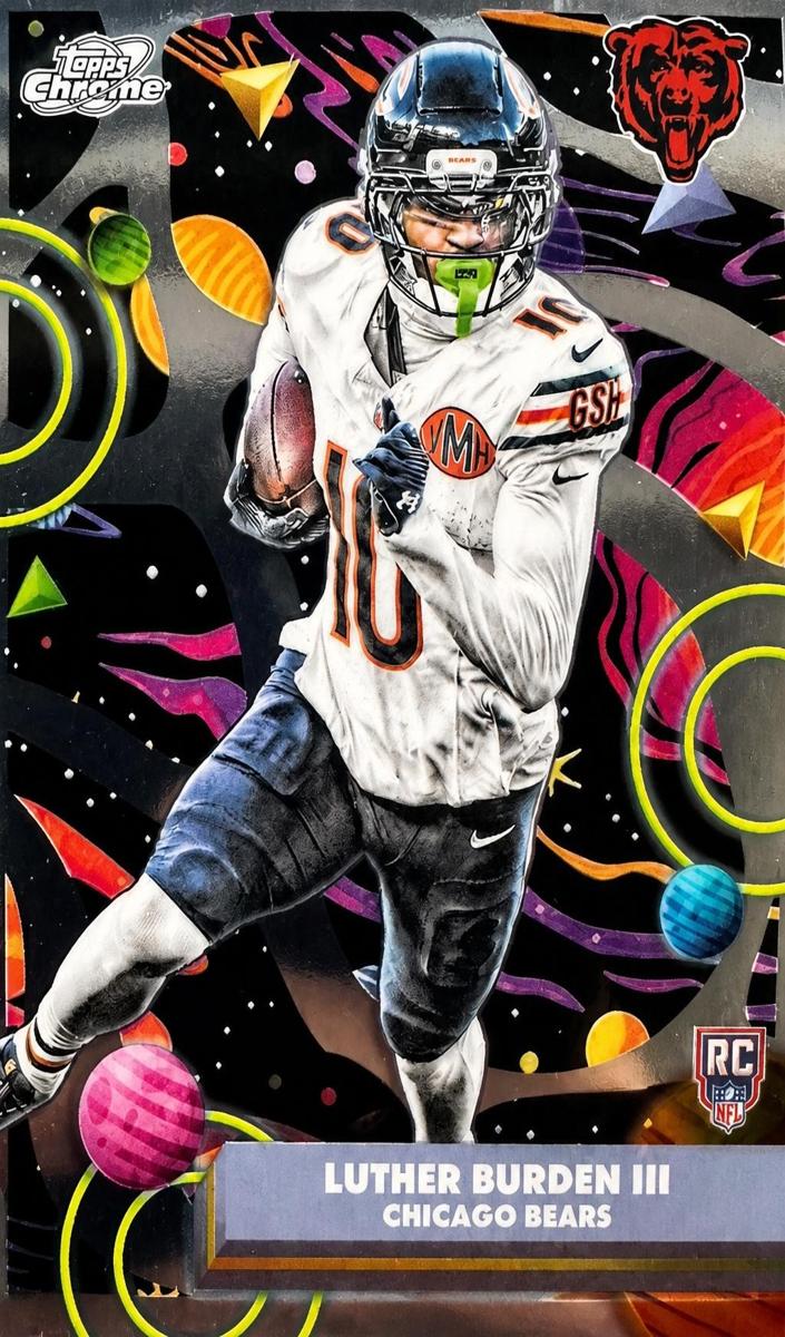Luther Burden III 2025 Topps Cosmic Chrome Football