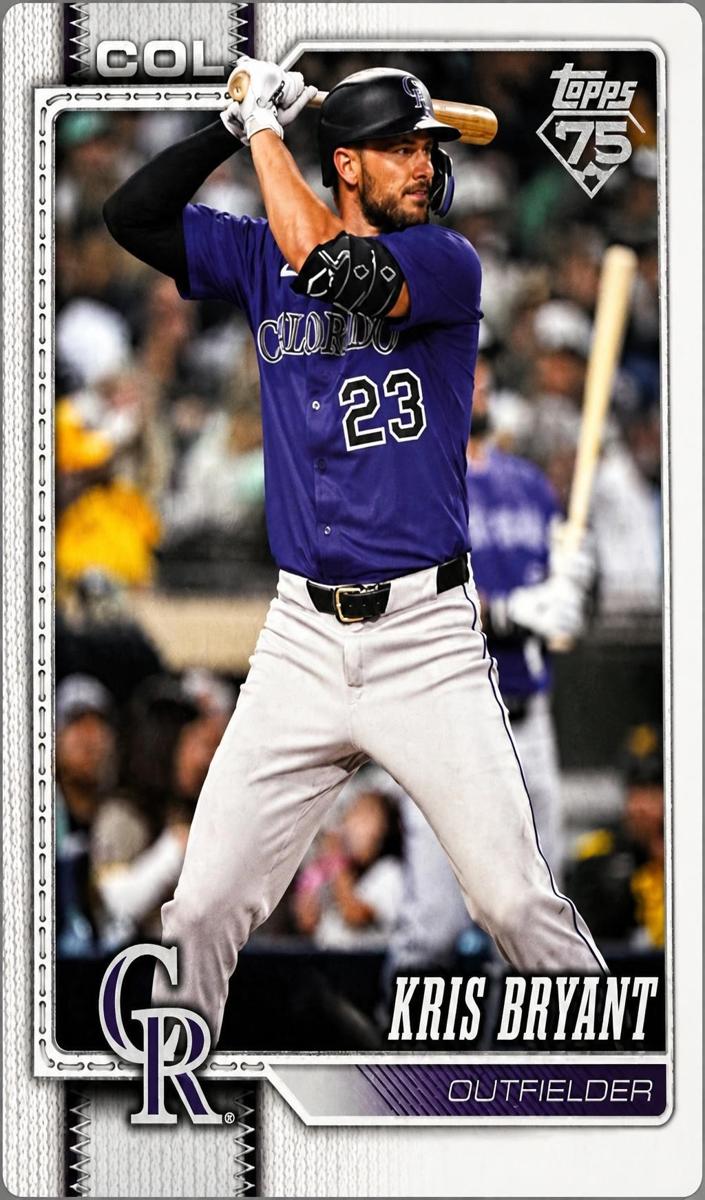 Kris Bryant 2026 Topps Baseball card
