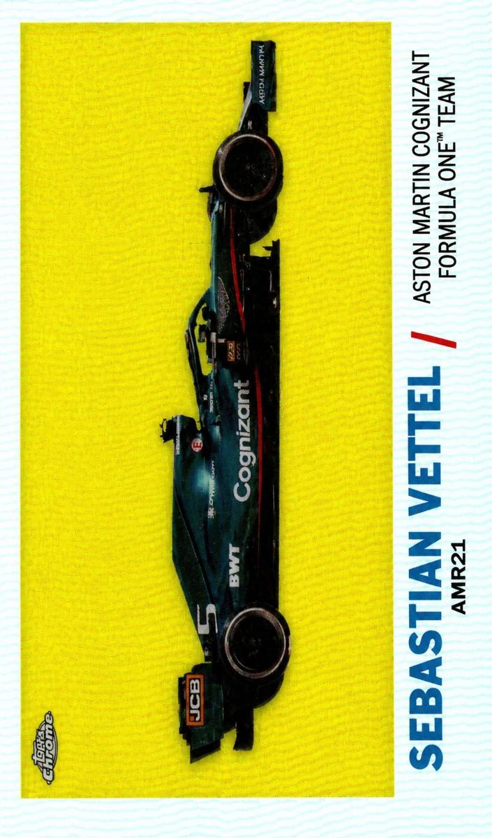 2021 Sebastian Vettel #T61-SV