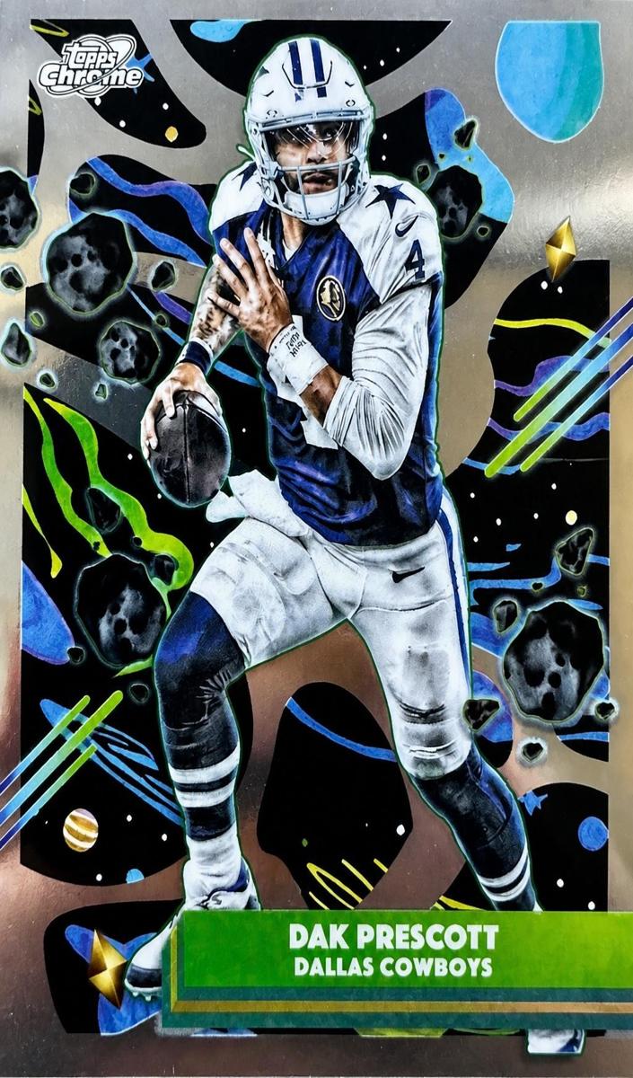 Dak Prescott 2025 Cosmic Chrome card