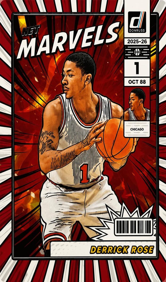 2025 Derrick Rose #8