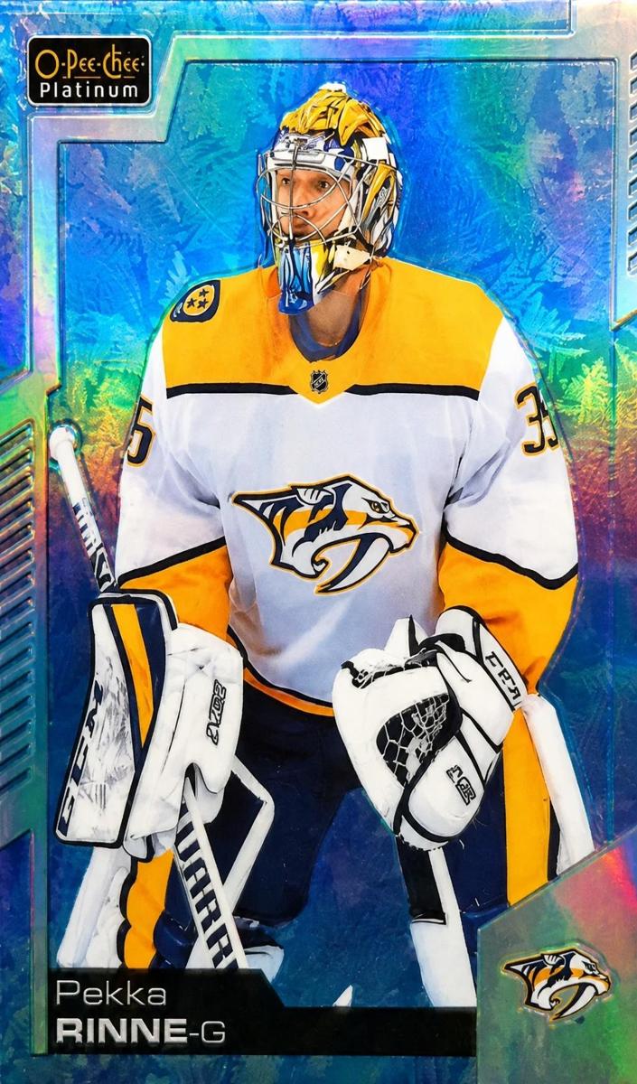 2020 O-Pee-Chee Platinum Pekka Rinne [Arctic Freeze] #121 card