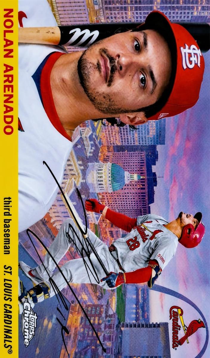 2025 Topps Chrome Platinum 1955 City Variation Nolan Arenado #55CV-71 card