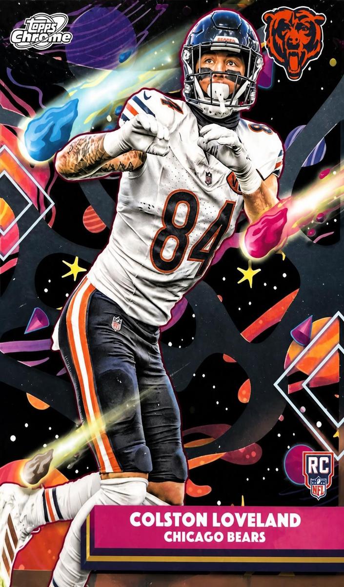 Colston Loveland 2025 Cosmic Chrome card