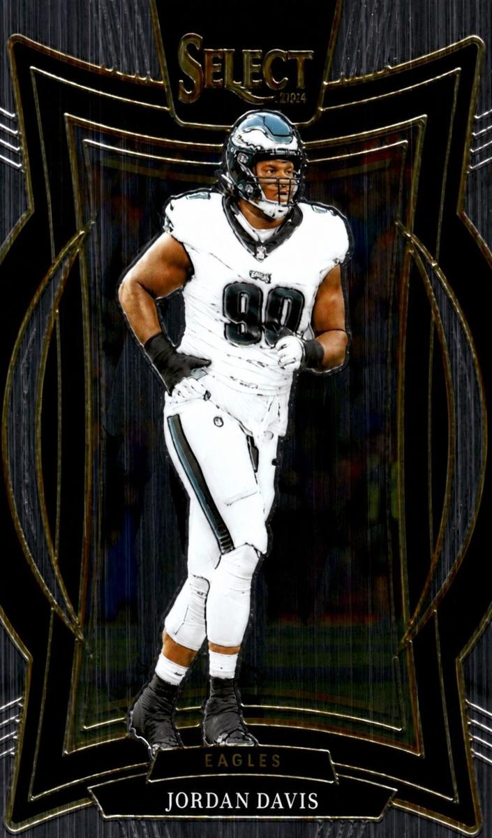 2024 Panini Select Jordan Davis #72 card