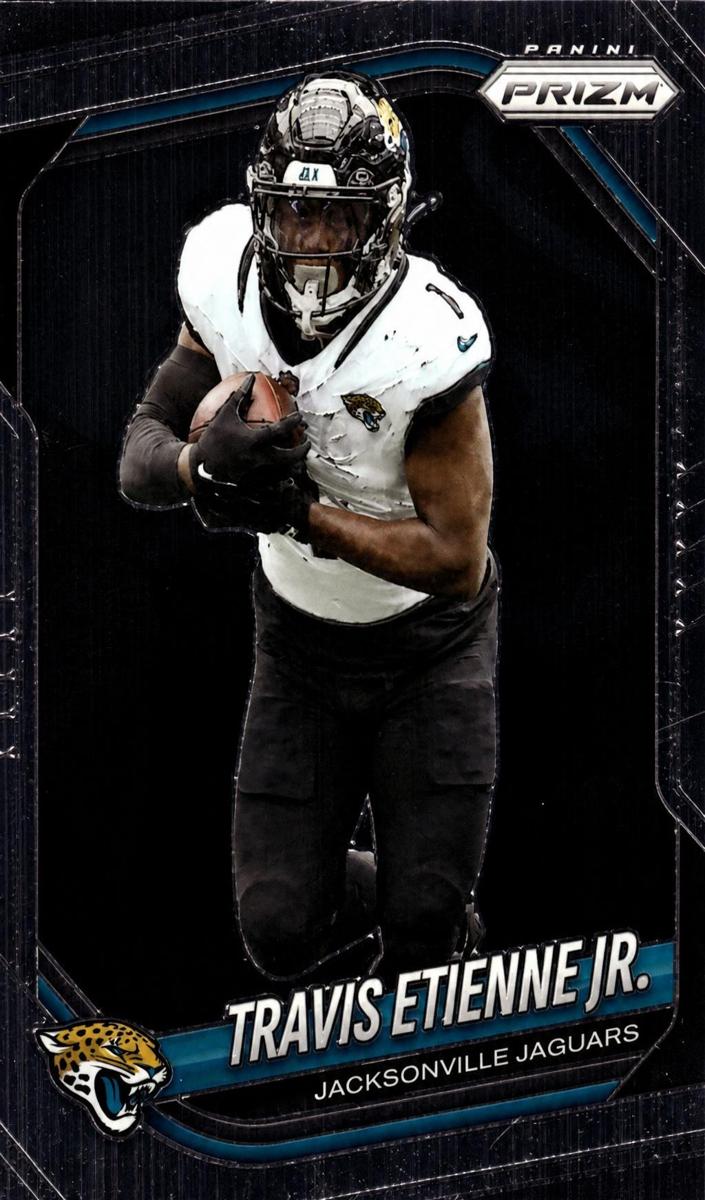 Travis Etienne Jr. 2025 Prizm Football card