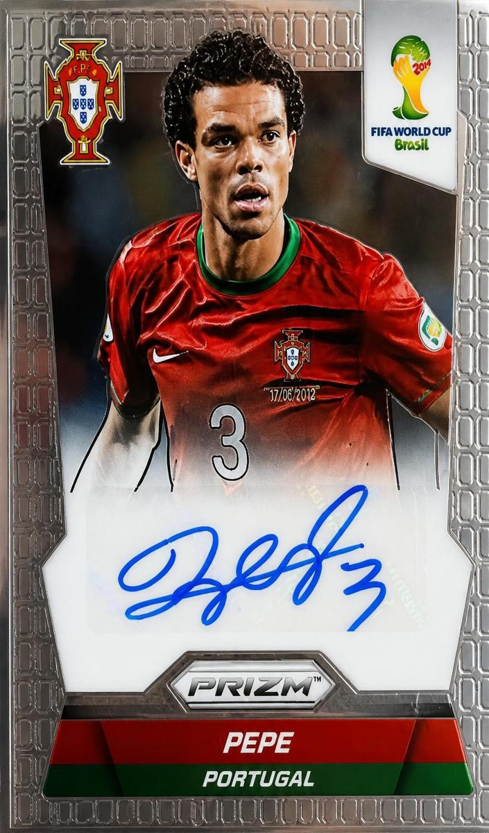 2014 Panini Prizm World Cup Pepe #13 card