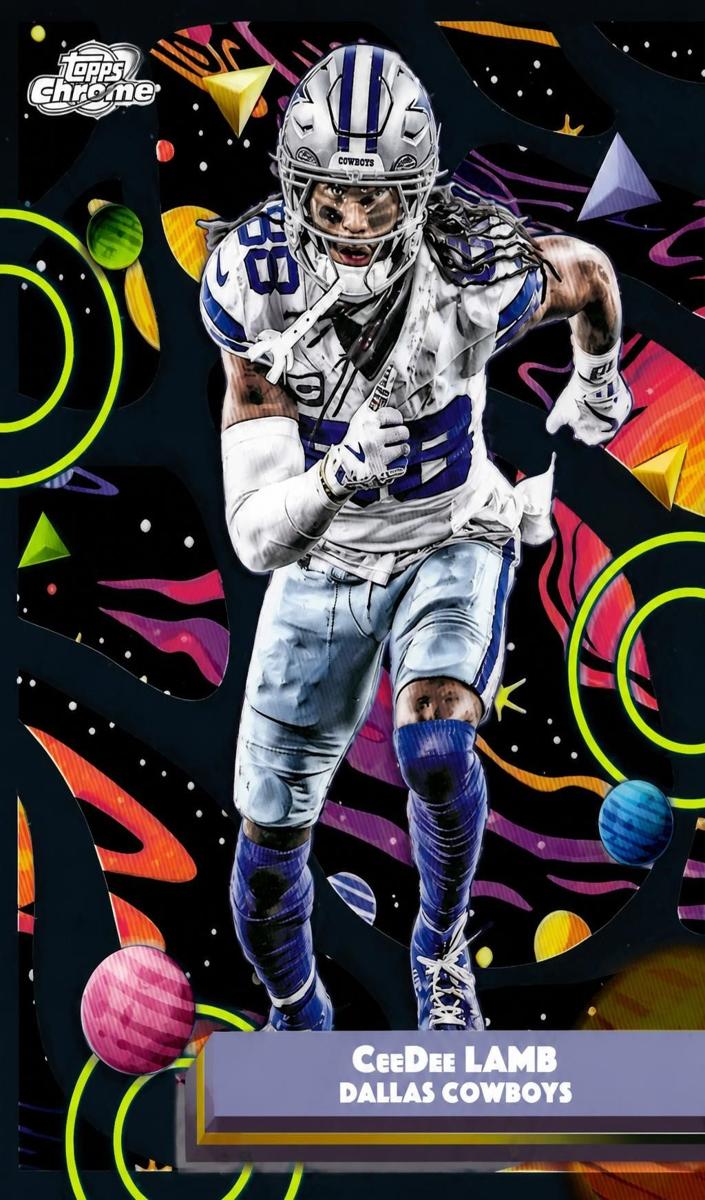 CeeDee Lamb 2025 Cosmic Chrome card