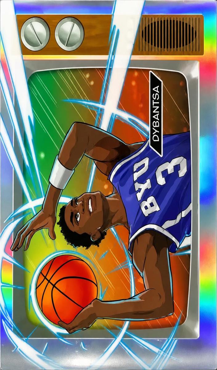 2025 Bowman NIL Anime AJ Dybantsa #NIL-A1 card