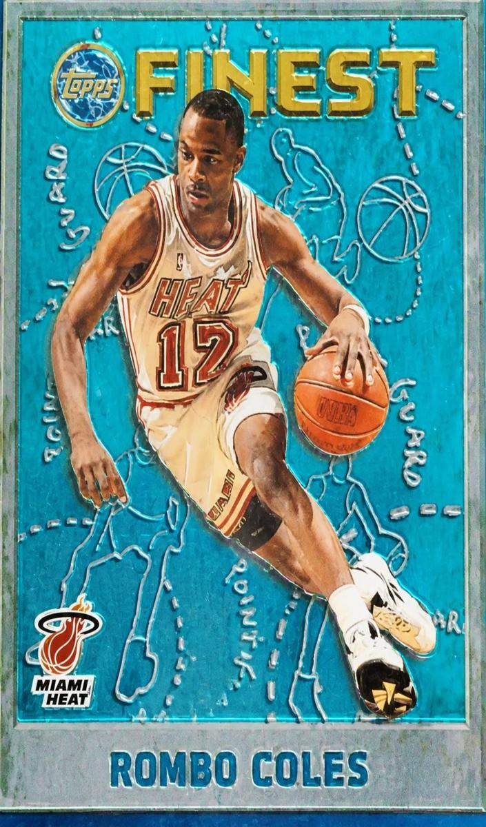 1995 Topps Finest Bimbo Coles #27 card