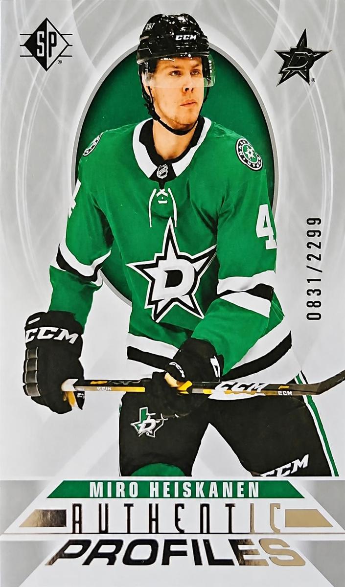 2020 SP Miro Heiskanen [Green] #AP12 card