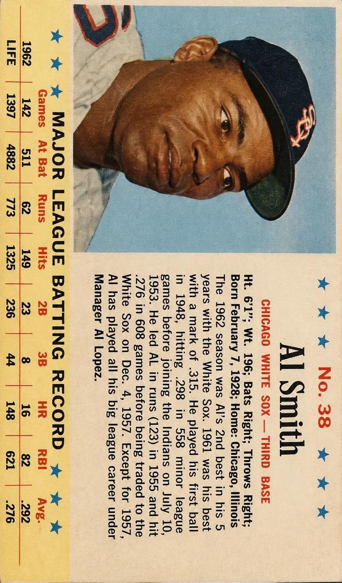 1963 Al Smith #38