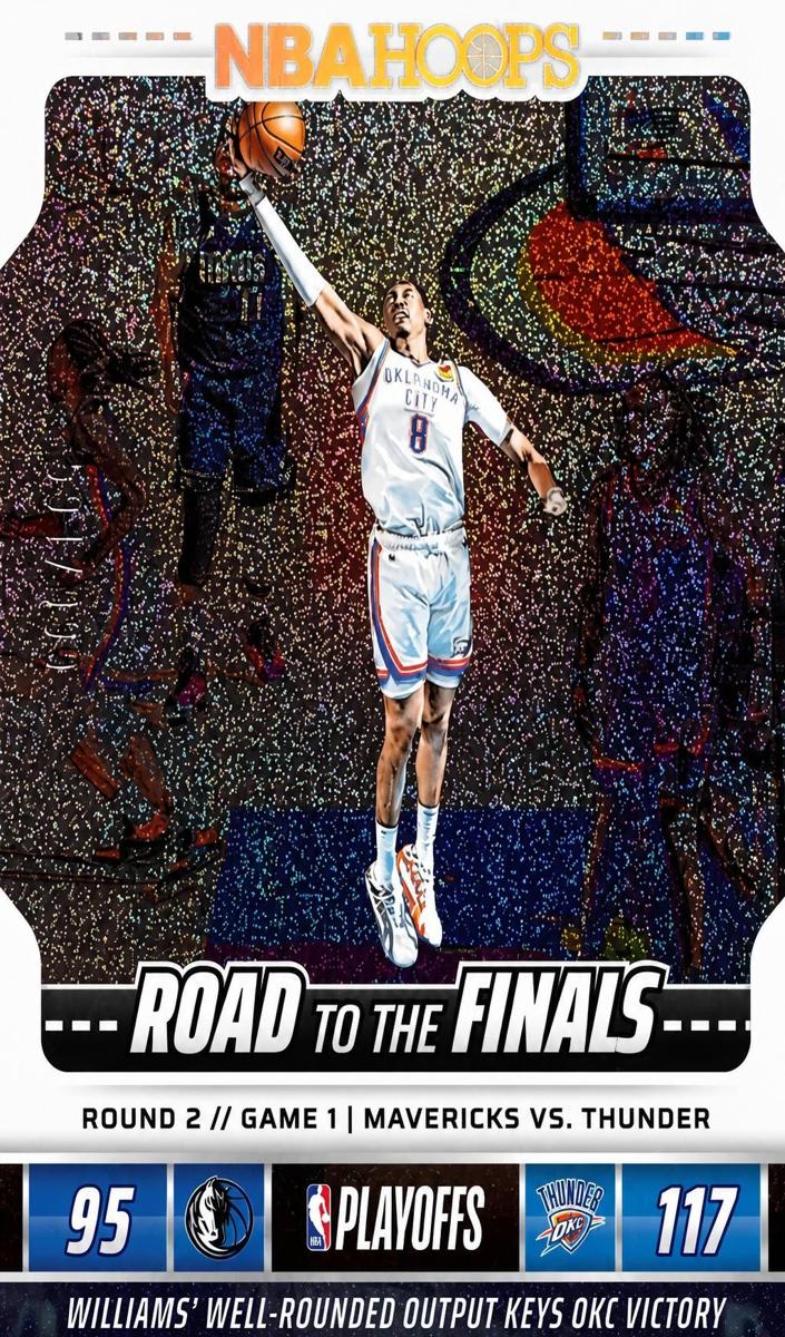 2024 Panini Hoops Jalen Williams #3 card