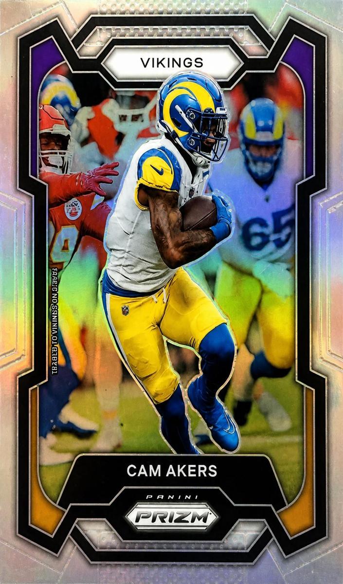 Cam Akers 2023 Prizm Football card