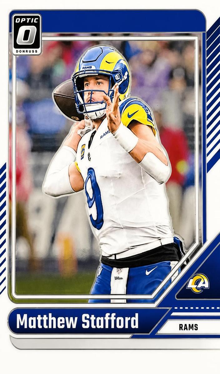 Matthew Stafford 2024 Donruss Optic Football card