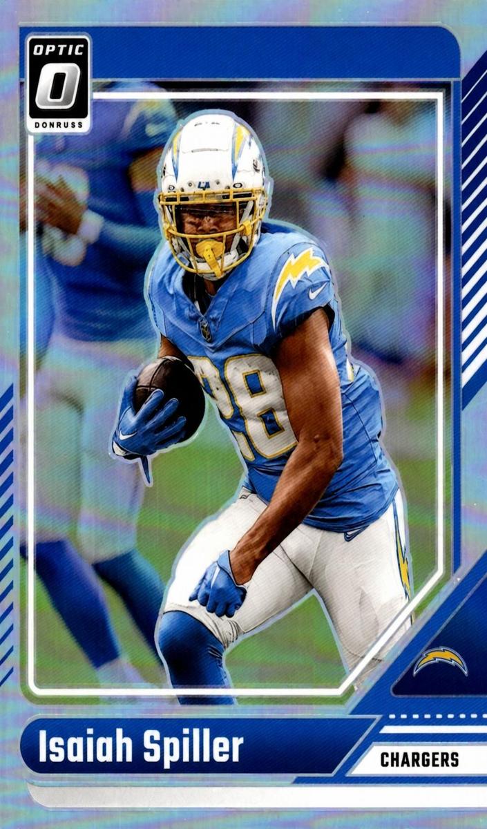 Isaiah Spiller 2024 Donruss Optic Football card