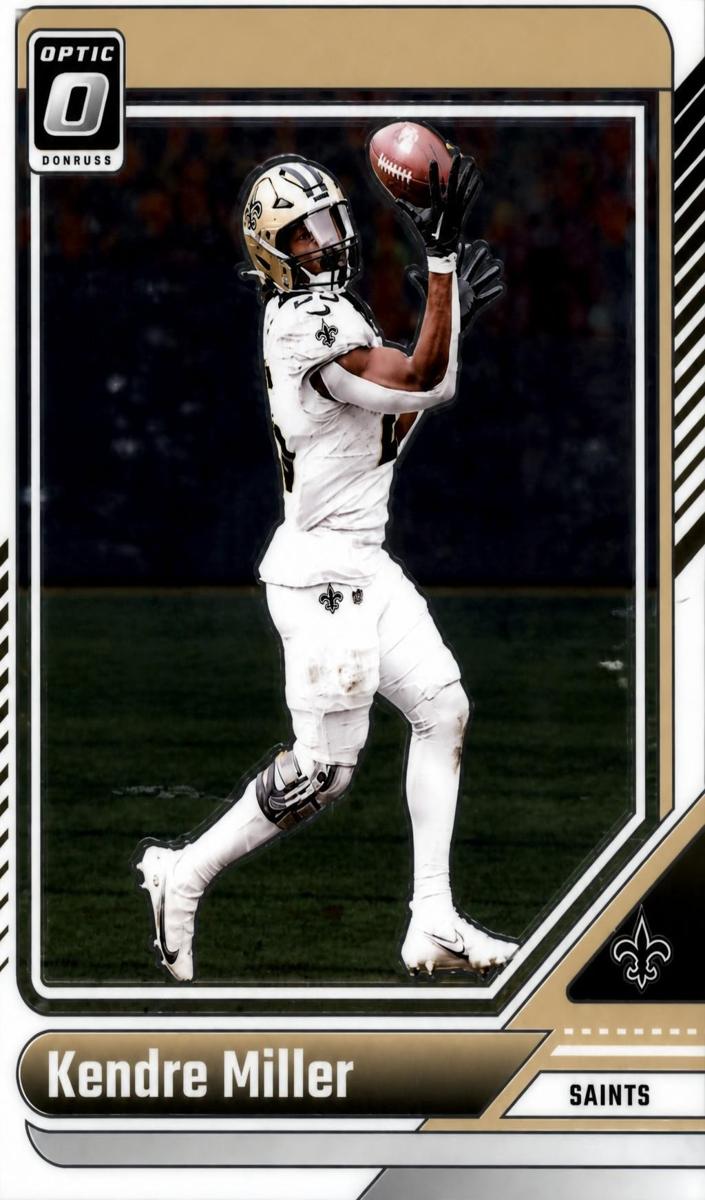 Kendre Miller 2024 Donruss Optic Football card