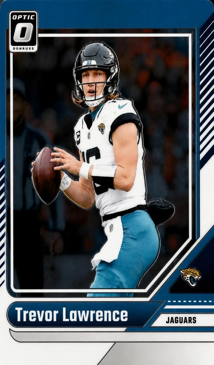 Trevor Lawrence 2024 Donruss Optic Football card