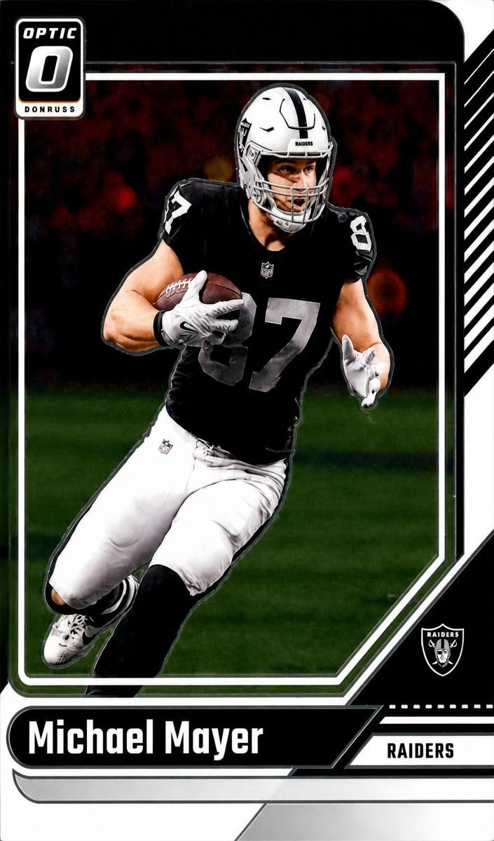 Michael Mayer 2024 Donruss Optic Football card