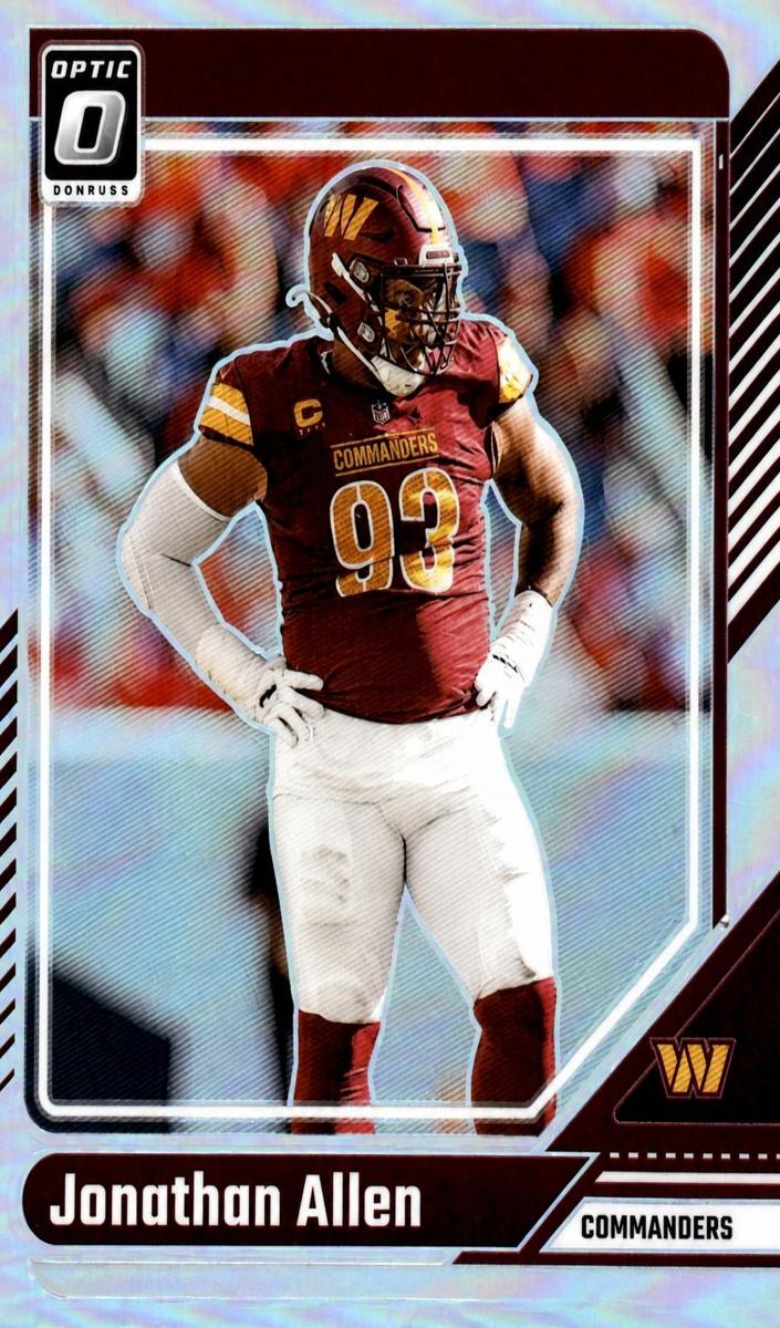 Jonathan Allen 2024 Donruss Optic Football card