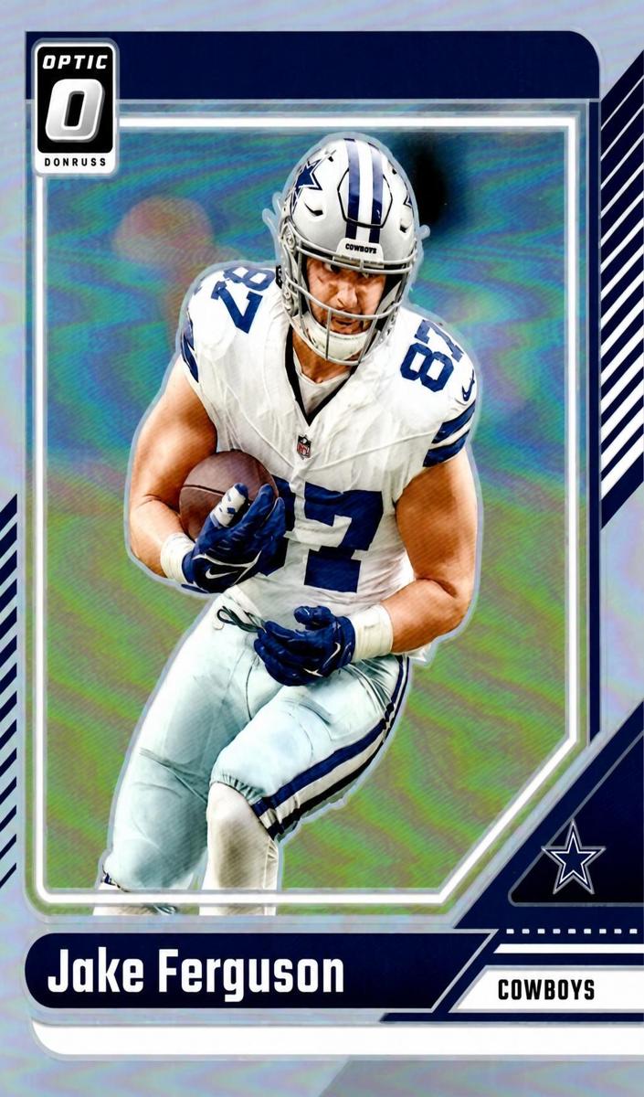 Jake Ferguson 2024 Donruss Optic Football card