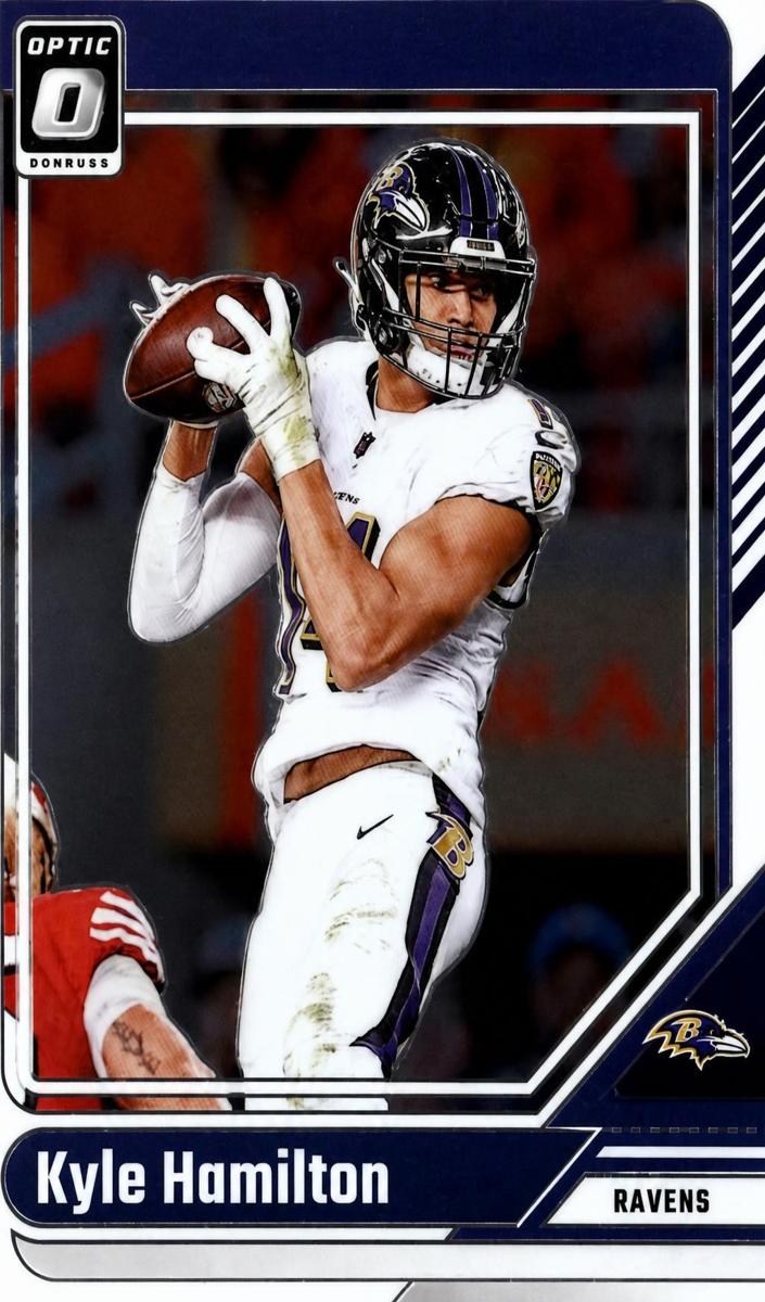 Kyle Hamilton 2024 Donruss Optic Football card