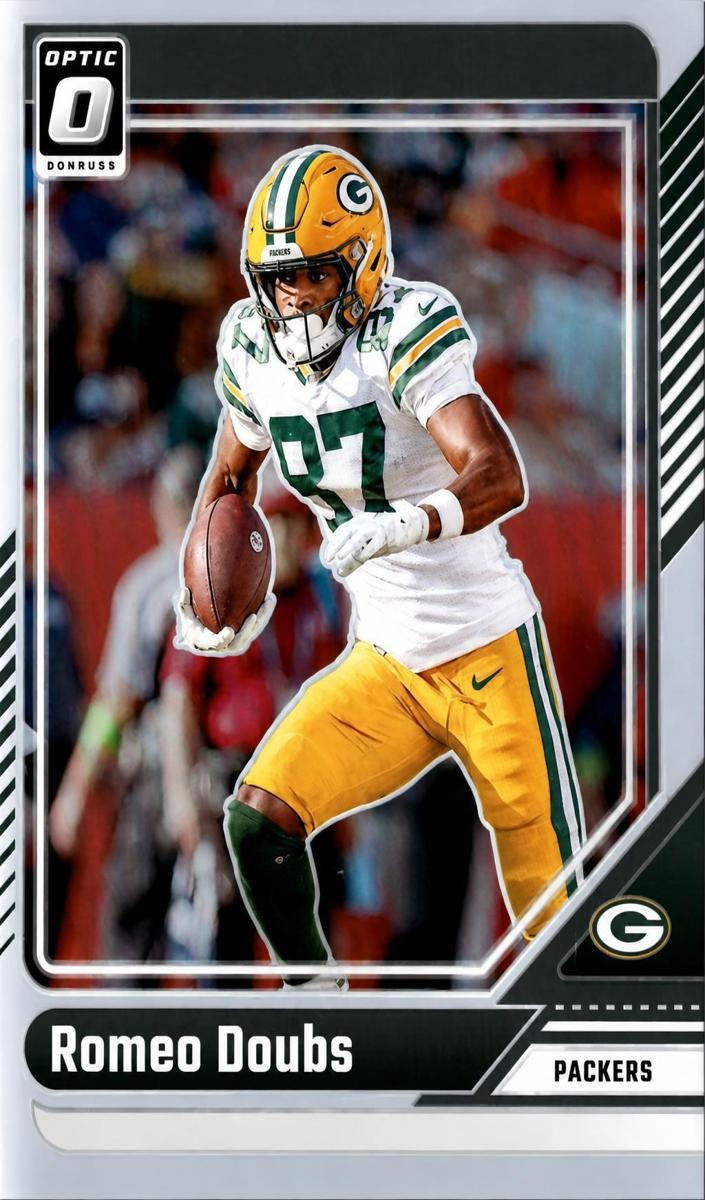 Romeo Doubs 2024 Donruss Optic Football card