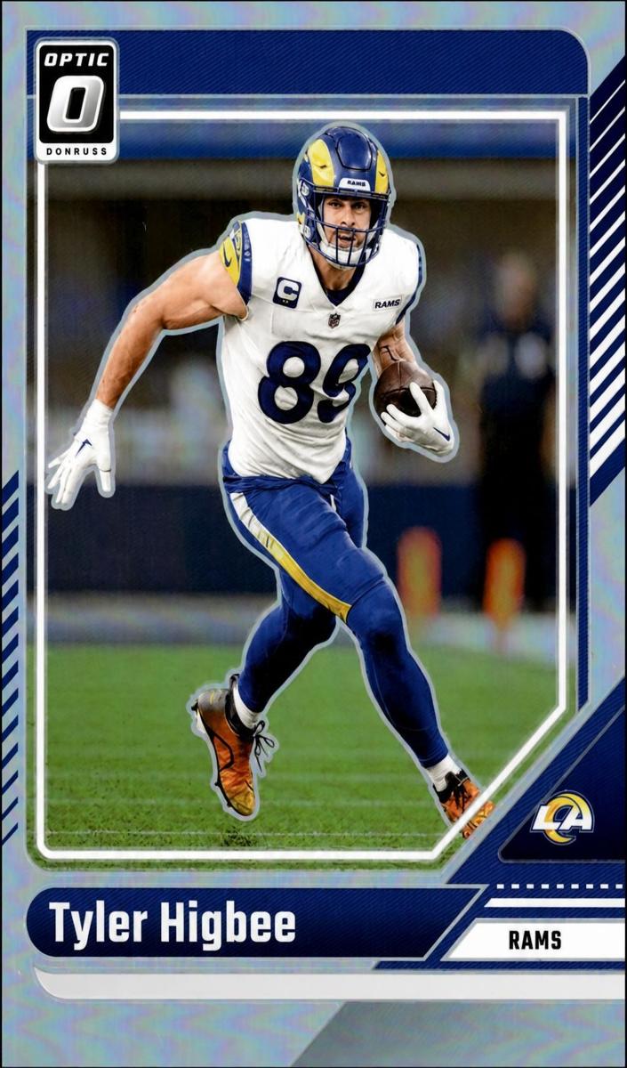 Tyler Higbee 2024 Donruss Optic Football card