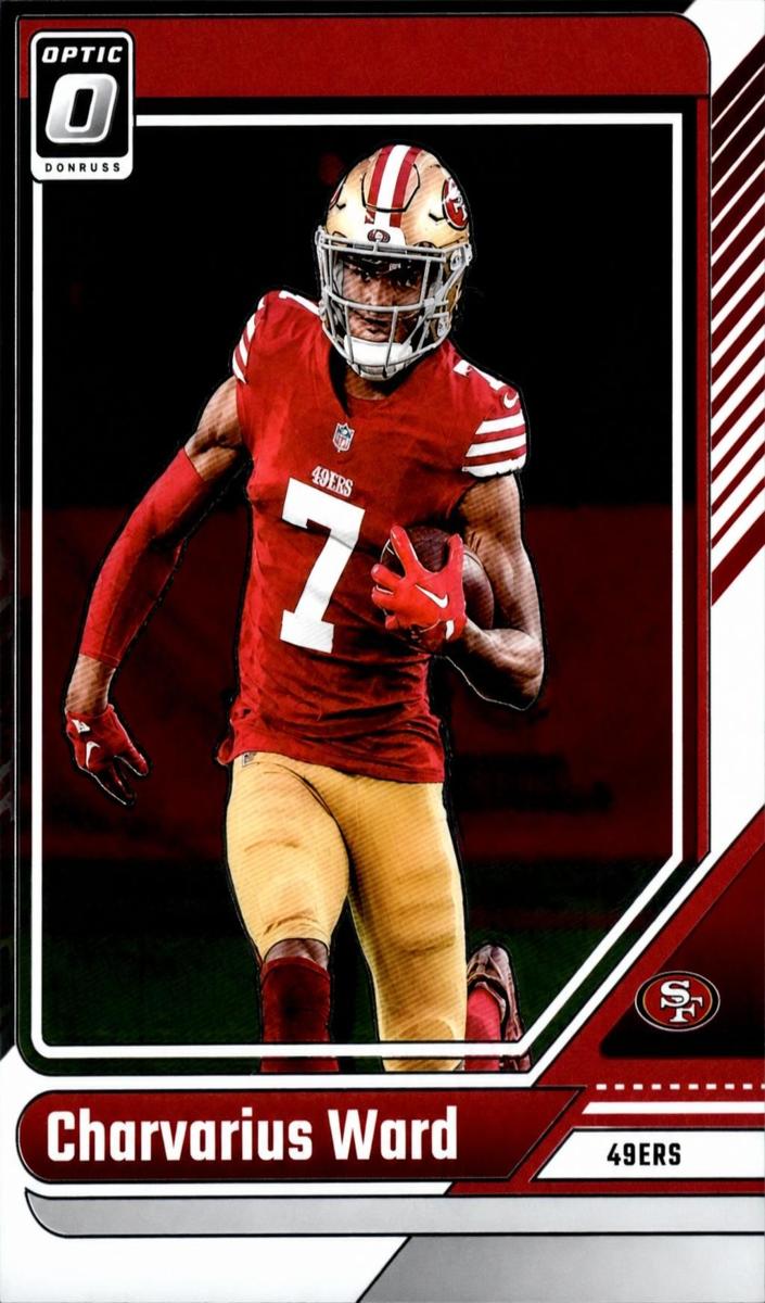 Charvarius Ward 2024 Donruss Optic Football card